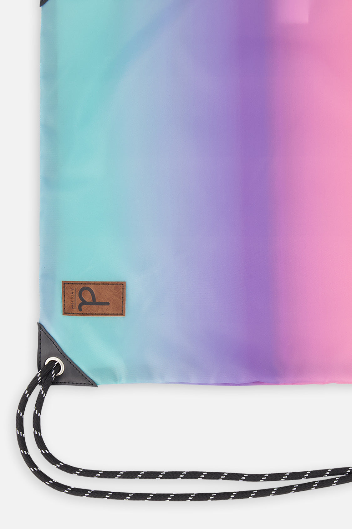 Drawstring Bag Blue And Mauve Gradient - Image 3