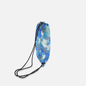 Drawstring Bag Blue And Grey Camouflage - Image 3