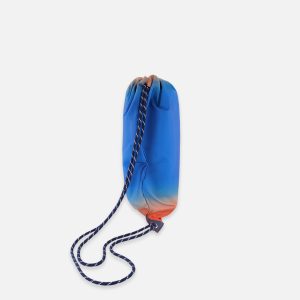 Drawstring Bag Blue And Orange Gradient - Image 2