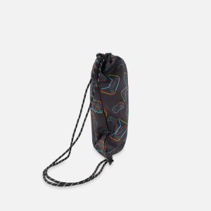 Alternative view of Drawstring Bag Black Printed Controller