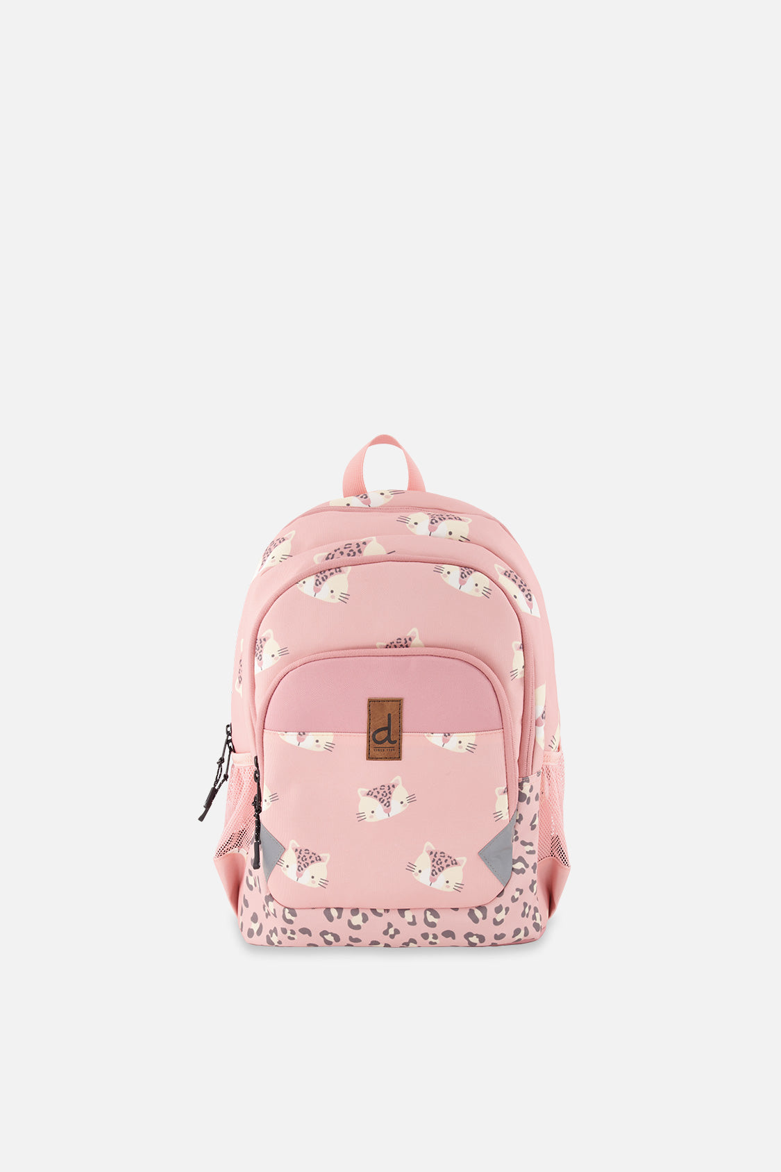Little Kids Backpack Pink Leopard Print - Image 5