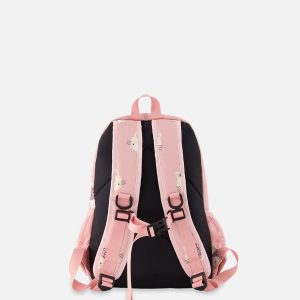 Little Kids Backpack Pink Leopard Print - Image 2
