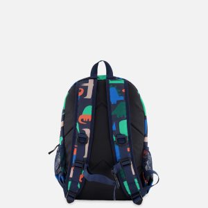 Alternative view of Little Kids Backpack Navy Dinosaur Print