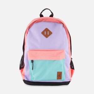 Kids Backpack Lavender, Turquoise And Orange - Image 6