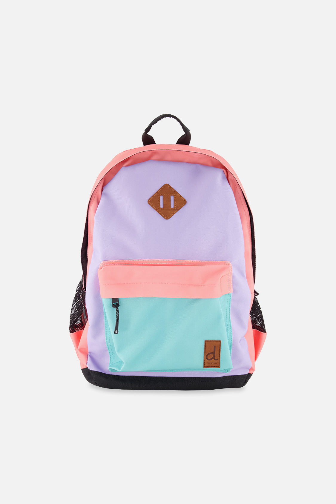 Kids Backpack Lavender, Turquoise And Orange - Image 6