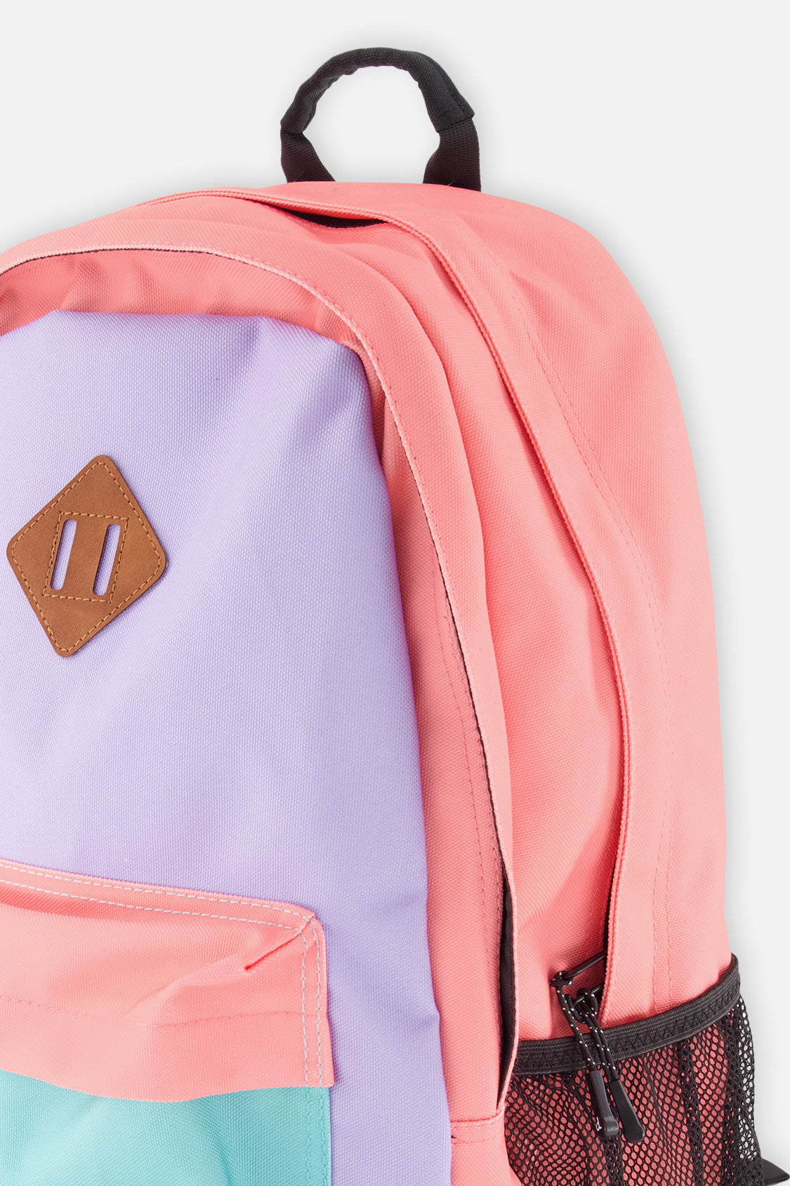 Kids Backpack Lavender, Turquoise And Orange - Image 4