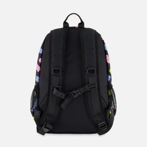Kids Backpack Black Printed Gummy Bears - Image 3