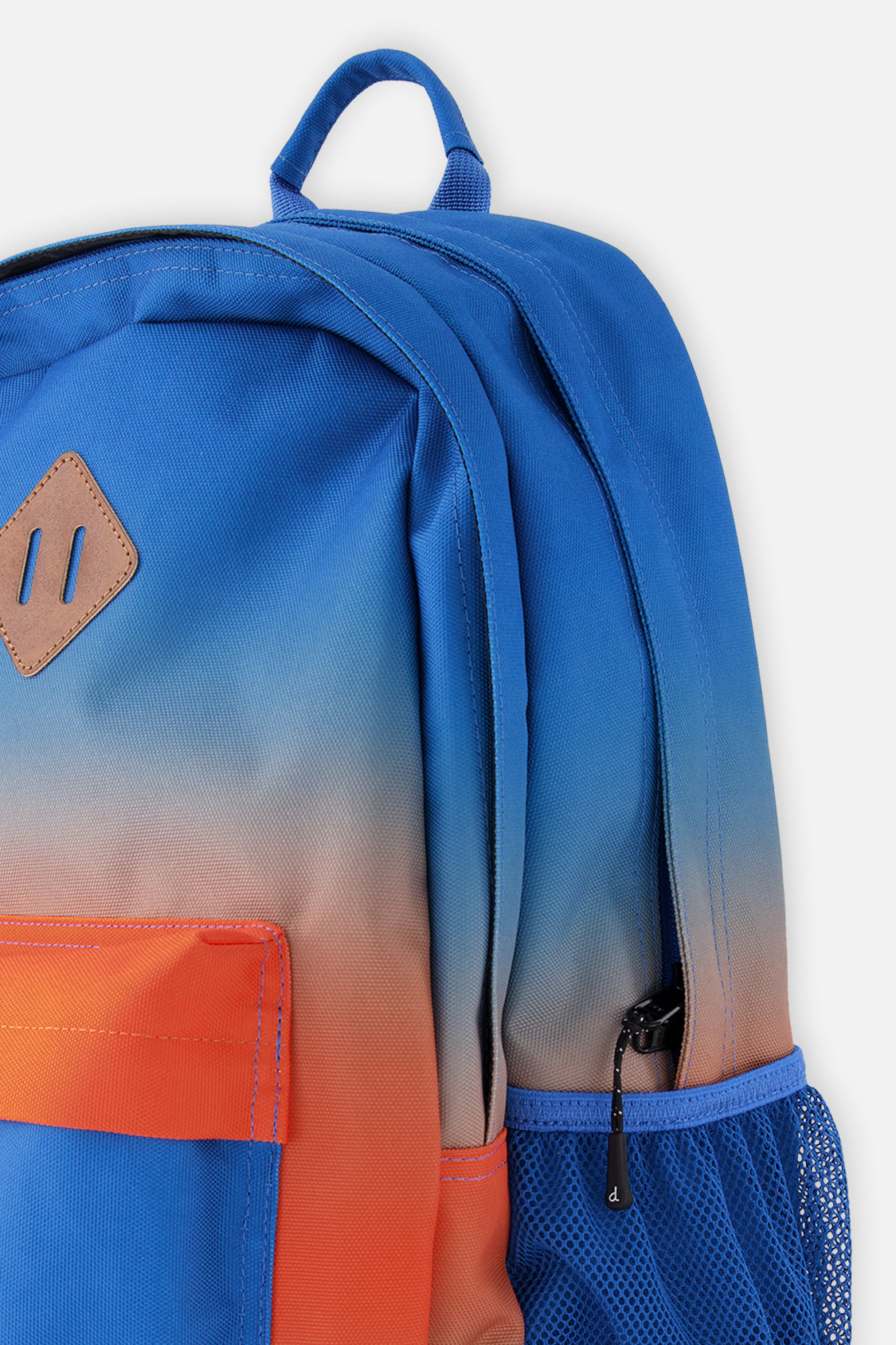 Kids Backpack Blue And Orange Gradient - Image 5