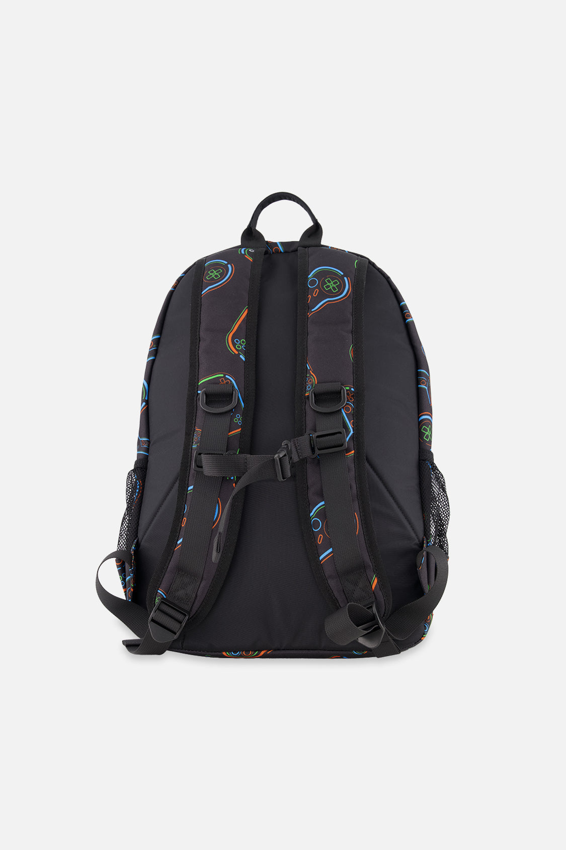 Kids Backpack Black Printed Controller - Image 2