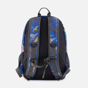 Kids Backpack Blue Dinosaur Print - Image 4