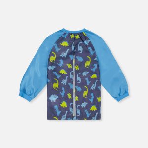 Alternative view of Apron Blue Printed Dinos
