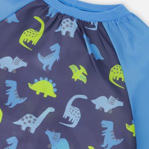 Apron Blue Printed Dinos - Image 3