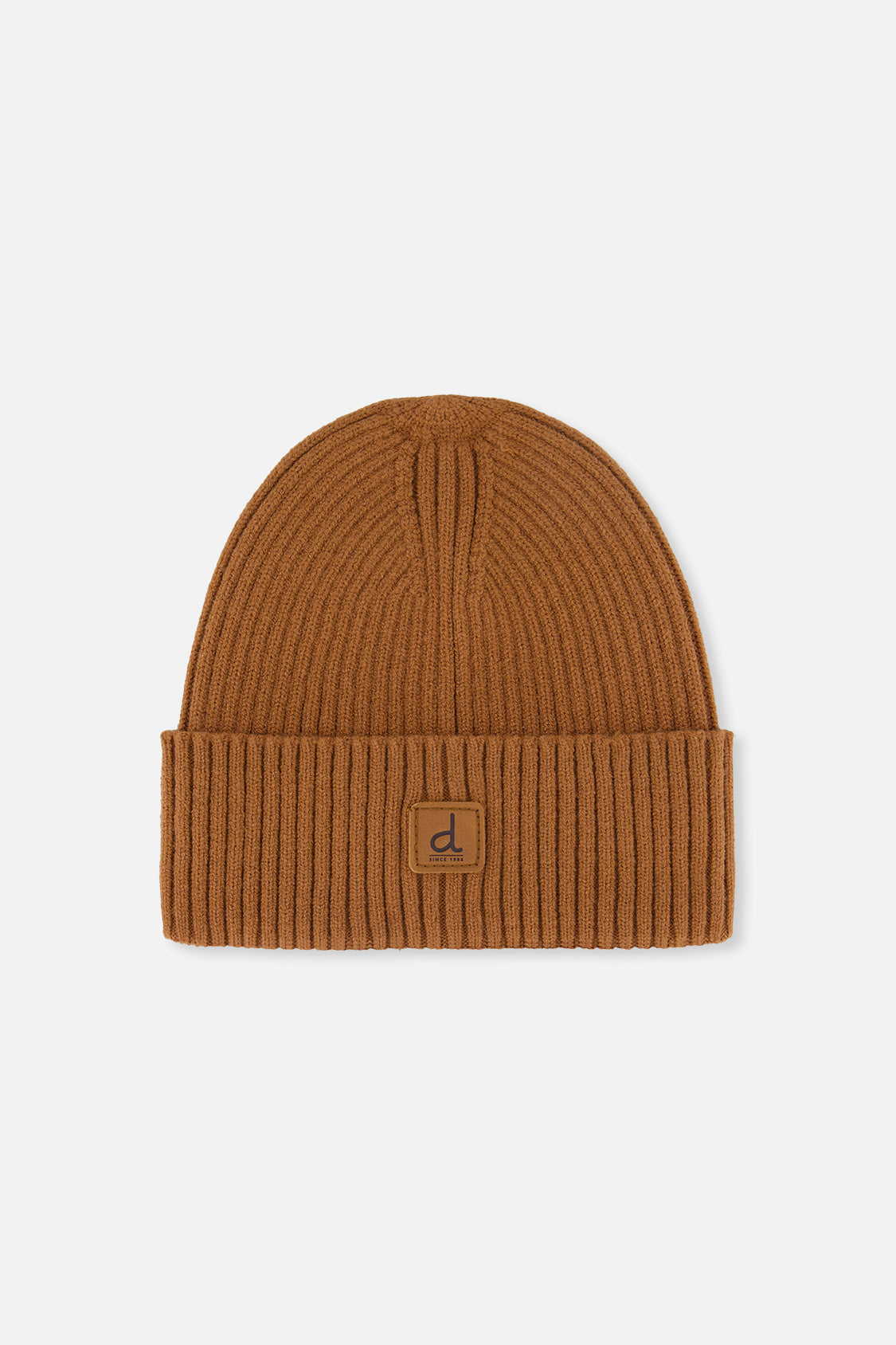 Ribbed Knit Hat Brown Sugar - Image 5