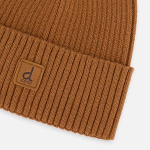 Ribbed Knit Hat Brown Sugar - Image 3