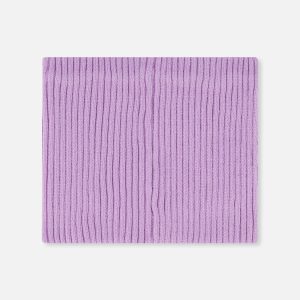 Alternative view of Baby Ribbed Knit Neckwarmer Lavender