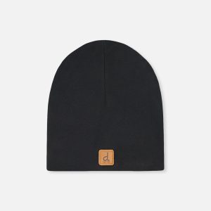 Baby Jersey Hat Black