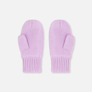 Alternative view of Knit Mittens Lavender