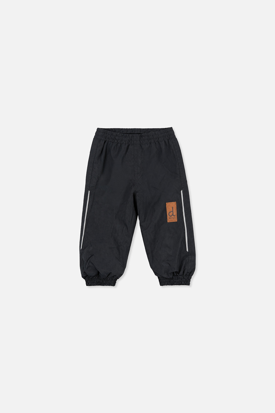 Lined Baby Splash Pants Black Fleece