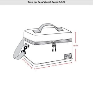 Lunch Box Lilac Retro Flower Print - Image 5