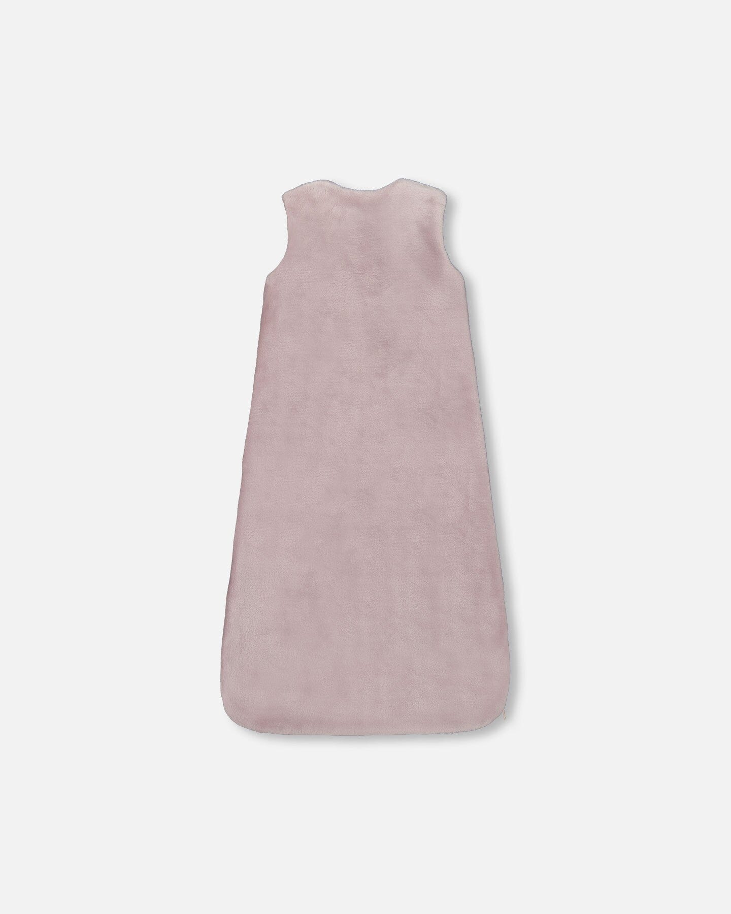 Organic cotton baby sleep sack with pink watercolor floral print