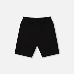 Organic Cotton Jersey Shorts Black - Image 2