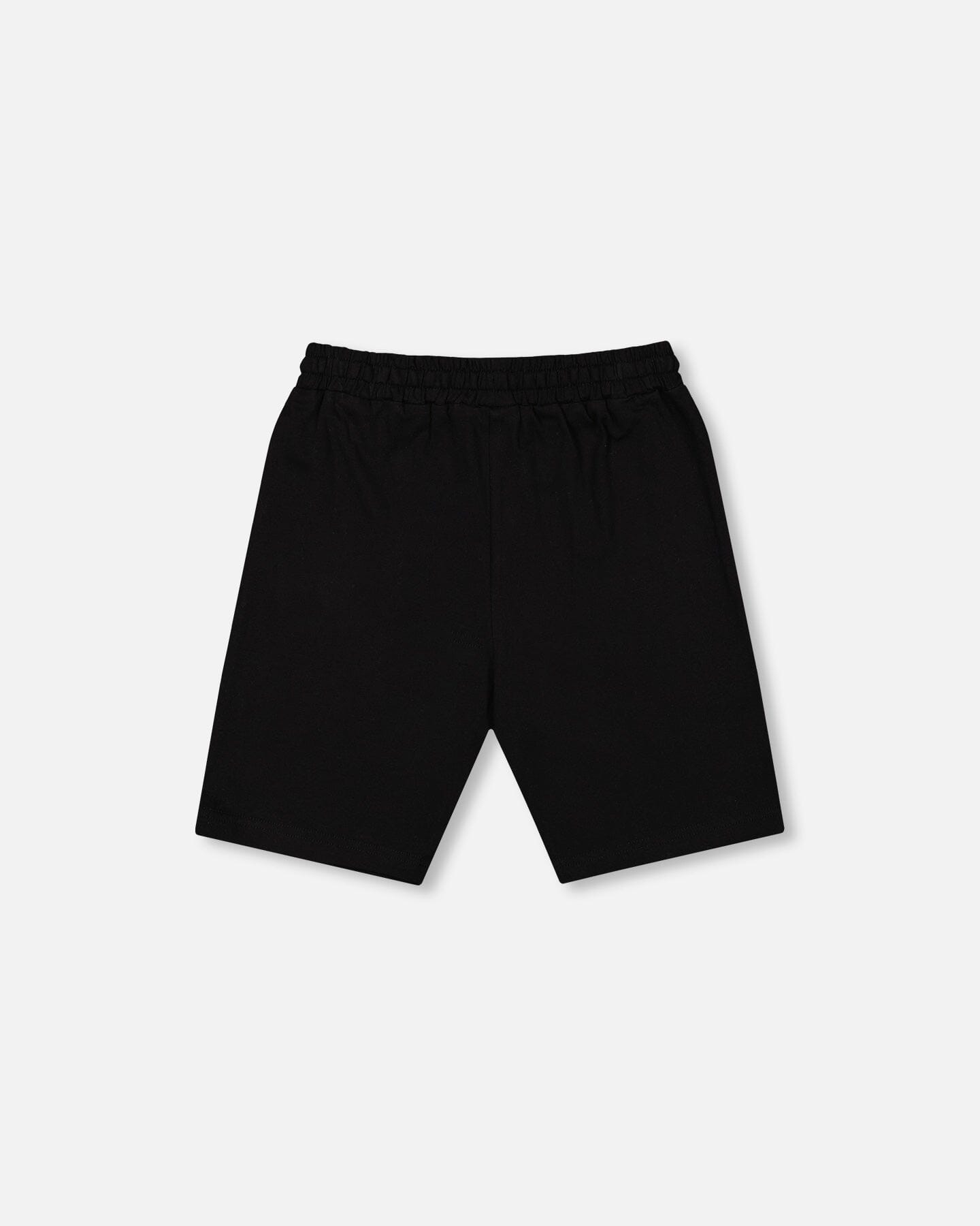 Organic Cotton Jersey Shorts Black - Image 2