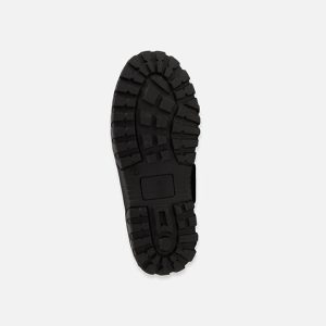 Rubberized Puffer Winter Boots Black - Image 5