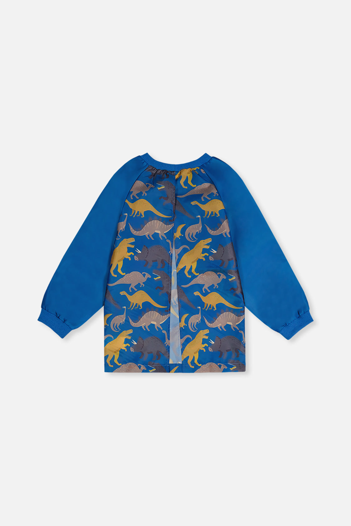 Apron Blue Dinosaur Print - Image 2